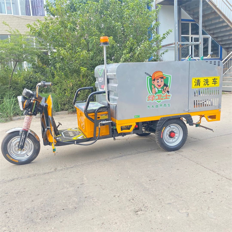 张掖电动高压冲洗车CX700A（不锈钢箱体）
