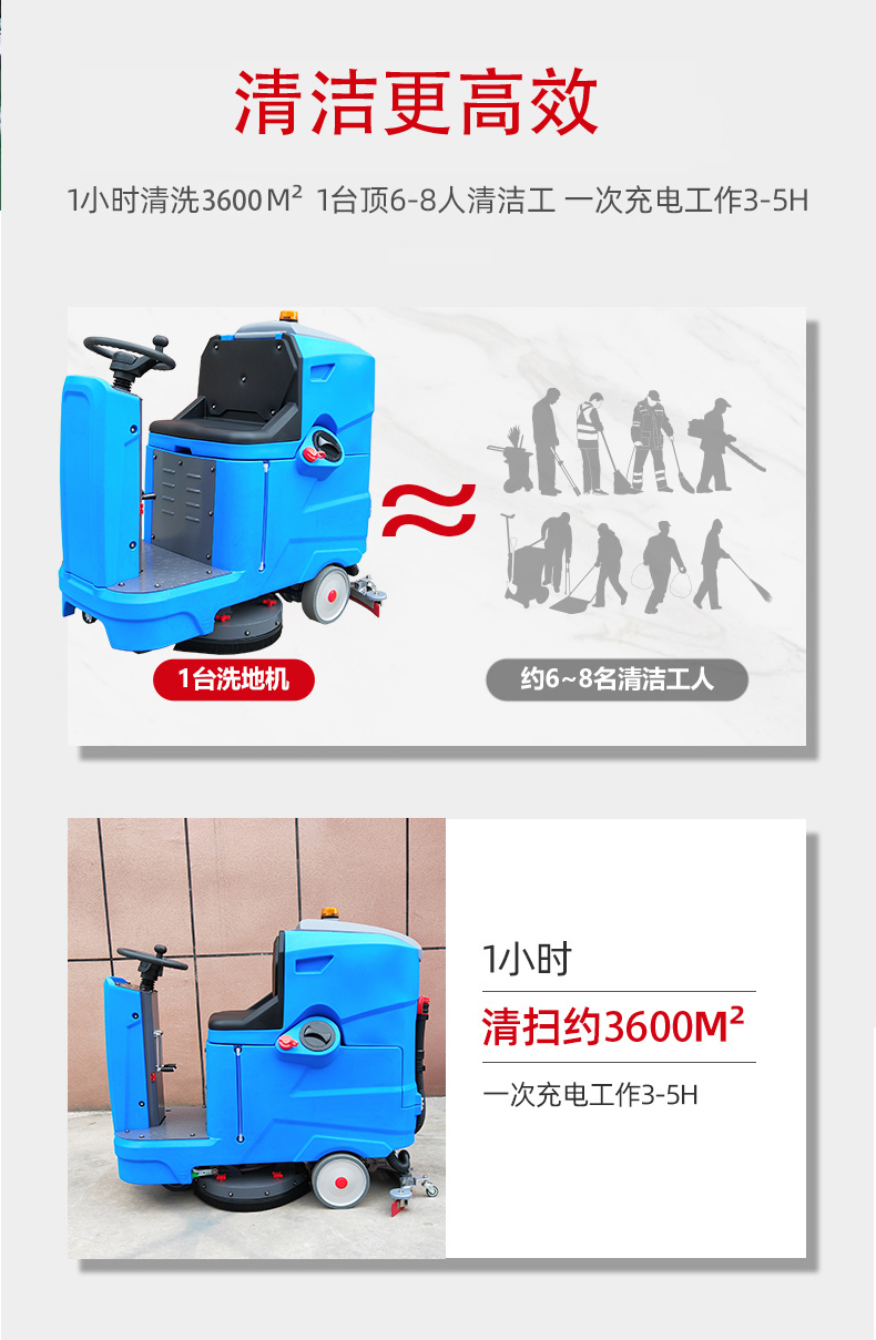 张掖驾驶式洗地机更适合用在高铁站