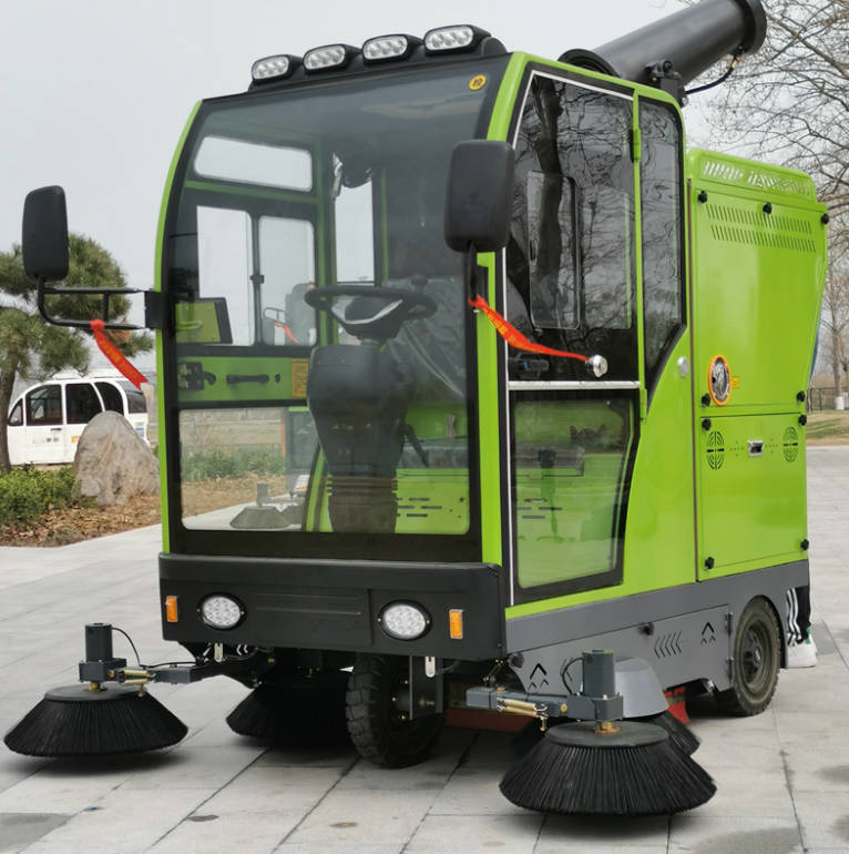 张掖道路清洁广泛应用电动环卫清扫车